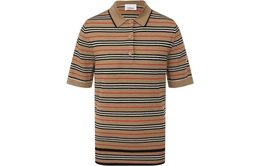 Burberry Polo Shirt Women's Brown