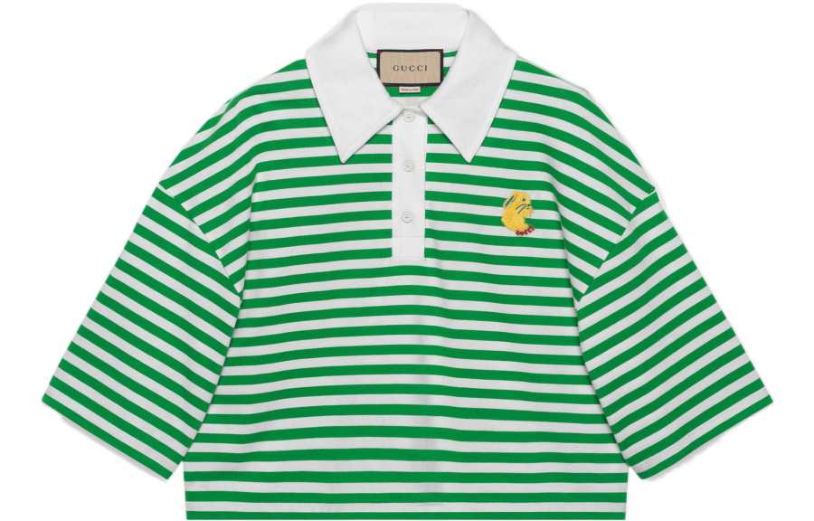 GUCCI SS23 Polo Shirt Women's Green