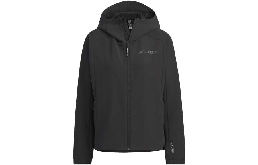 Adidas Adidas Terre Wind.Rdy Softshell Brushed Jacket Jackets & Coats Women's Black