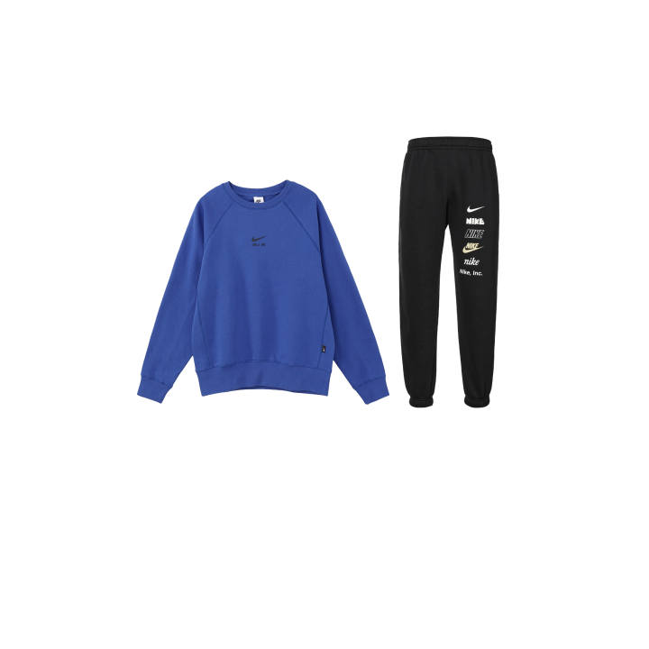 Nike Nike Sweatshirt Sets Men's Crew Neck Thickened