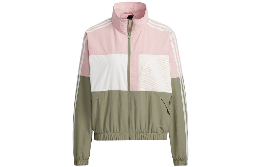 Adidas Neo Jackets Women's Pink Stand Collar Moderate Other
