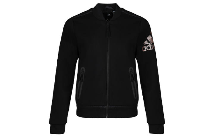 Adidas Adidas Jackets Women's Black Baseball Collar Moderate Other