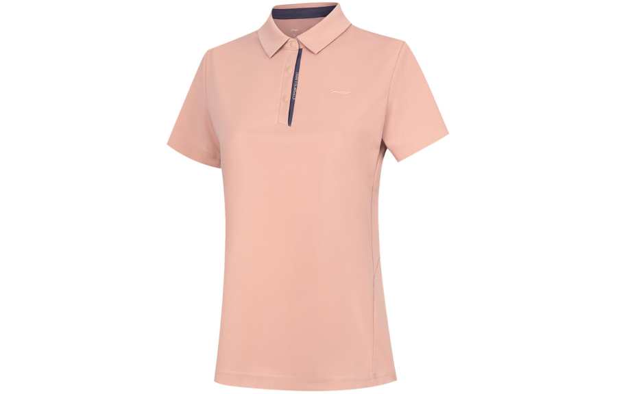 Li-Ning Li Ning Polo Shirt Women's New Mist Rose Pink