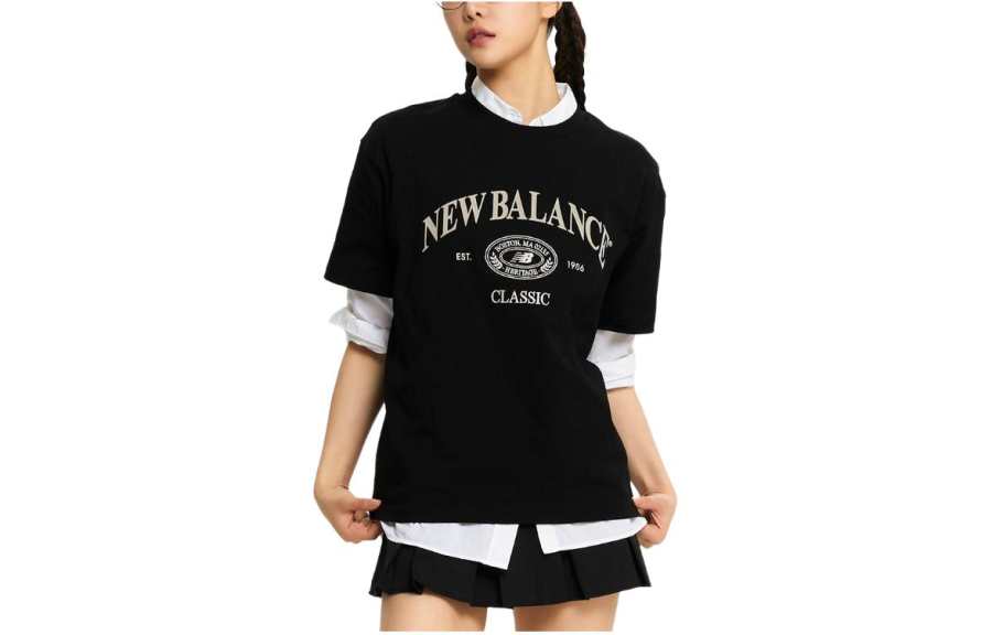 New Balance New Balance Regular T Shirt Women's Black