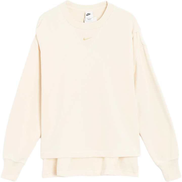 Nike Nike Sweatshirts Women's Ivory White Crew Neck Moderate Regular