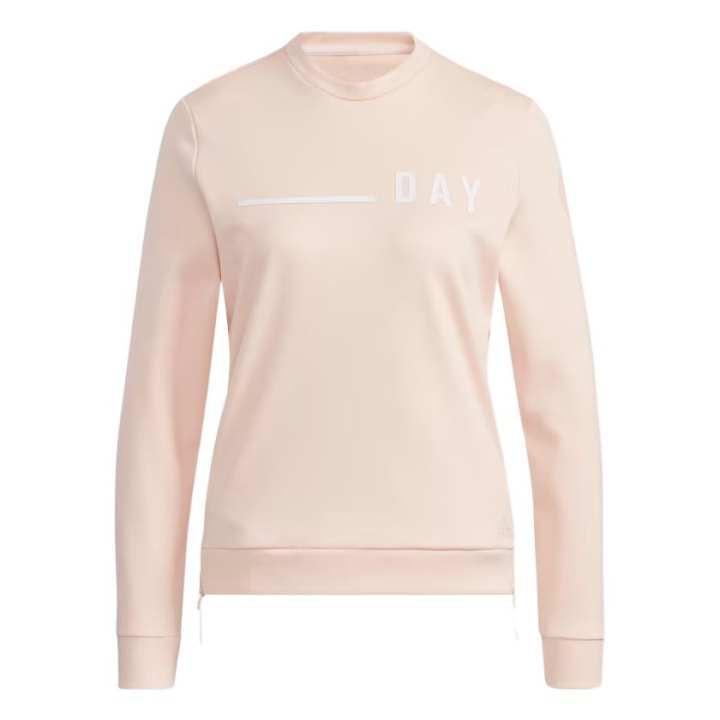 Adidas Adidas Sweatshirts Women's Pink Crew Neck Moderate