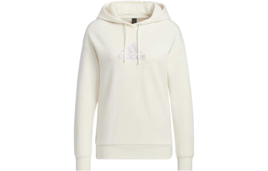 Adidas Adidas Sweatshirts Women's Pink White Hooded Moderate Regular