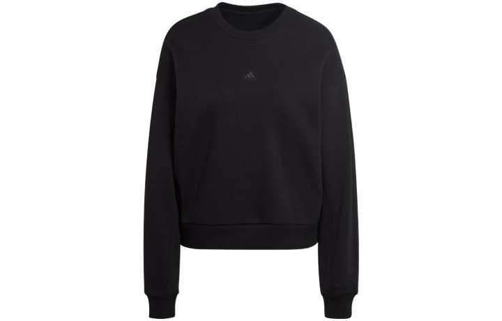 Adidas Adidas Sweatshirts Women's Black Crew Neck Moderate Regular