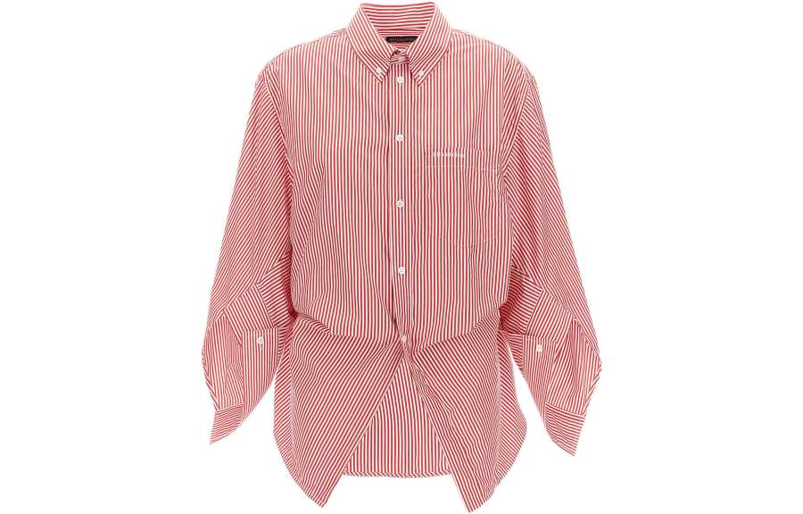 Balenciaga 【Best of: PromotionsPrevious Season】embroidered-logo shirt
