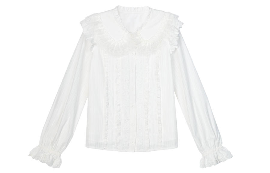 SNBL SNBL Shirts Women's White Lapel Moderate Other