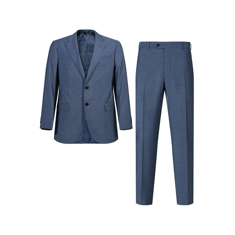 EMPORIO ARMANI FW24 Business Suit Men's Blue