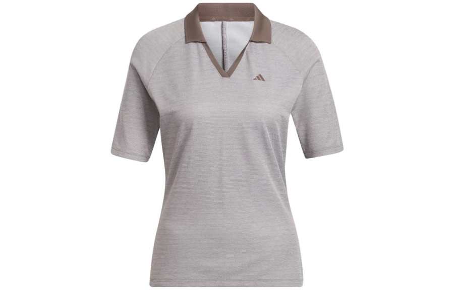 Adidas Adidas Polo Shirts Women's Gray Polo Collar Moderate Other
