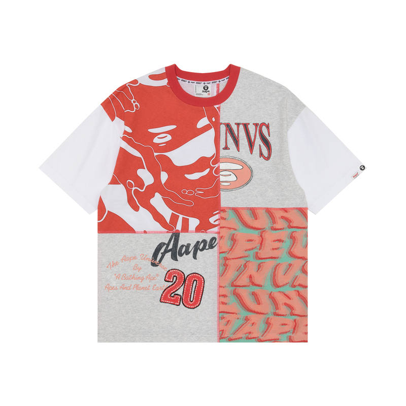 Aape By *A Bathing APE® Graphic print Cotton T shirt