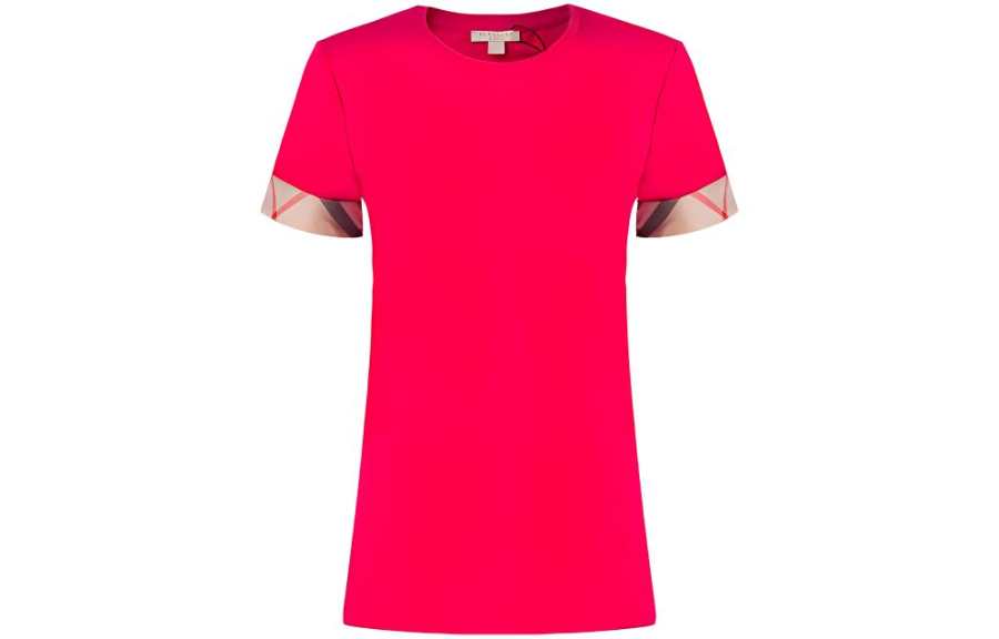 Burberry SS23 T Shirt Women's Rose Red
