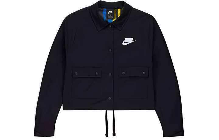 Nike Nike Jackets Women's Black Lapel Moderate Other