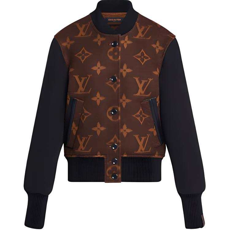 LOUIS VUITTON LOUIS VUITTON Monogram Jacquard Bomber Jacket