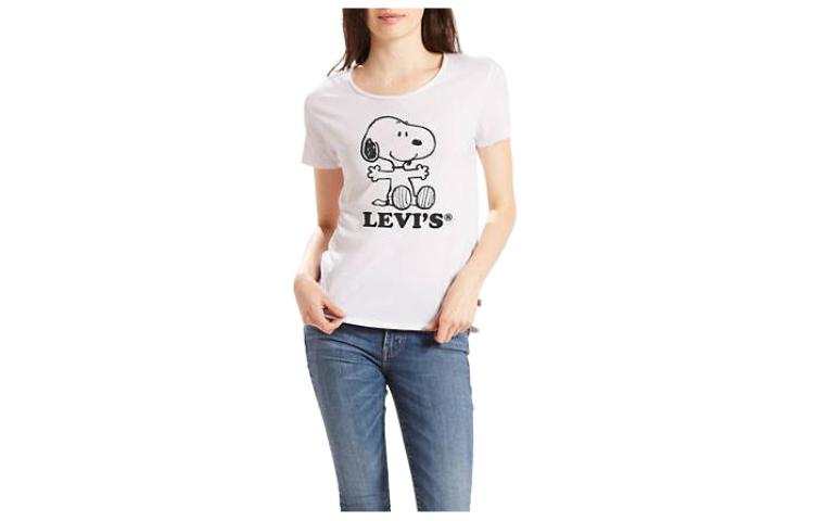 Levis Levis Regular T Shirt Women's White