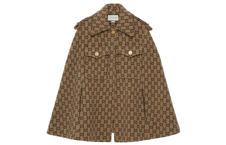 GUCCI Jackets & Coats Women's Brown