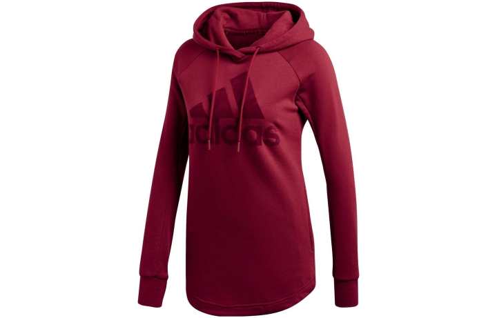 Adidas Adidas Sweatshirts Women's Red Hooded Moderate Regular