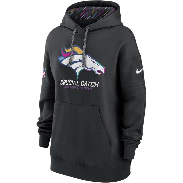 Nike Nike NFLClub Denver Broncos Crucial Catch Sweatshirt Women's Black