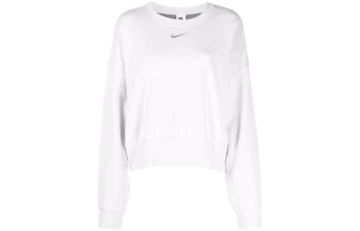 Nike Nike Women's Sportswear Collection Essential Oversized Fleece Crewneck Platinum Tint/White