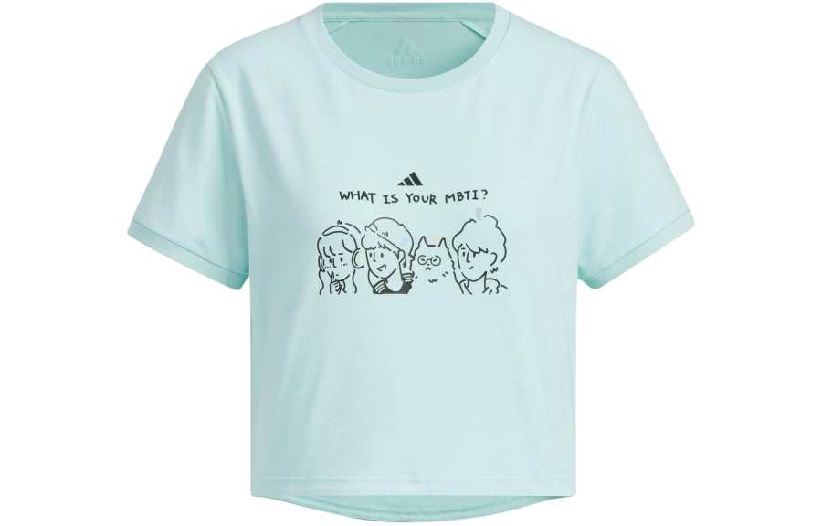 Adidas Adidas T Shirt Women's Light Cyan