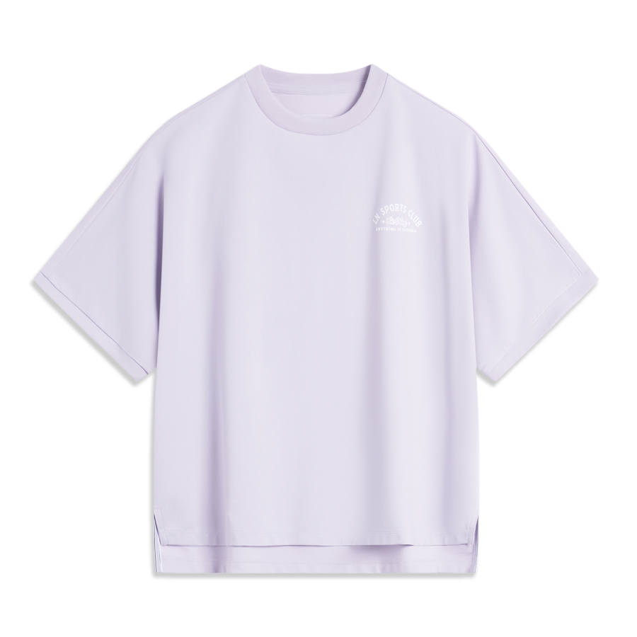 Li-Ning Li Ning T Shirt Women's Sea Salt Purple