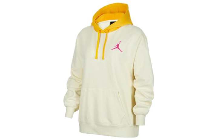 Jordan Jordan Sweatshirts Women's Ecru Hooded Moderate Regular