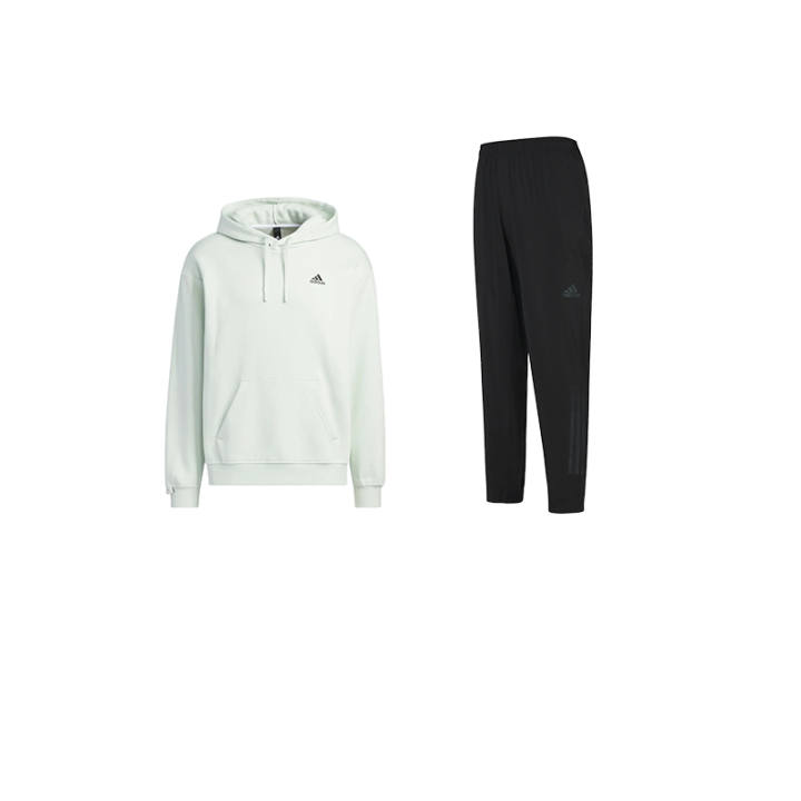Adidas Adidas Sweatshirt Sets Men's Hooded Moderate