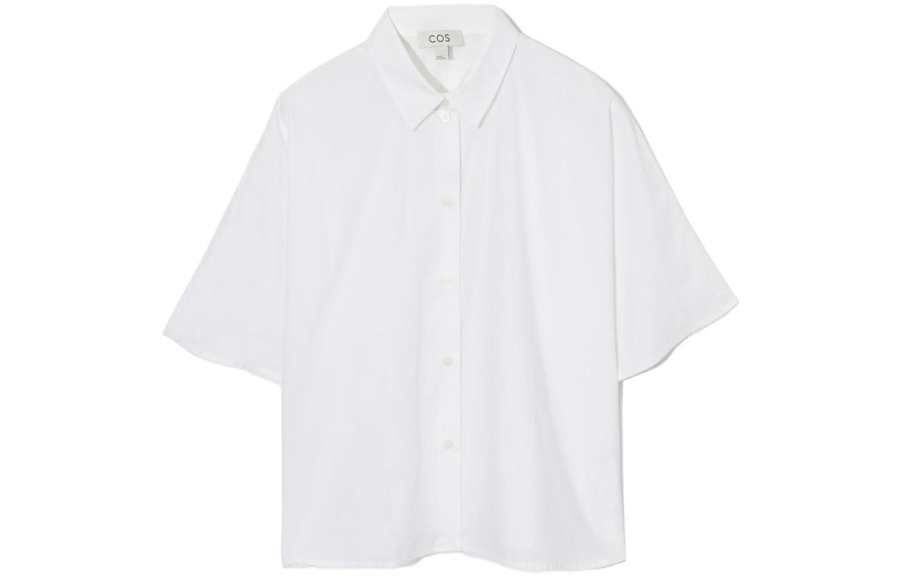COS Shirts Women's White Lapel Moderate Other