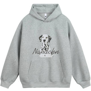 NANDCHN Sweatshirts Unisex Hooded Moderate Heavyweight