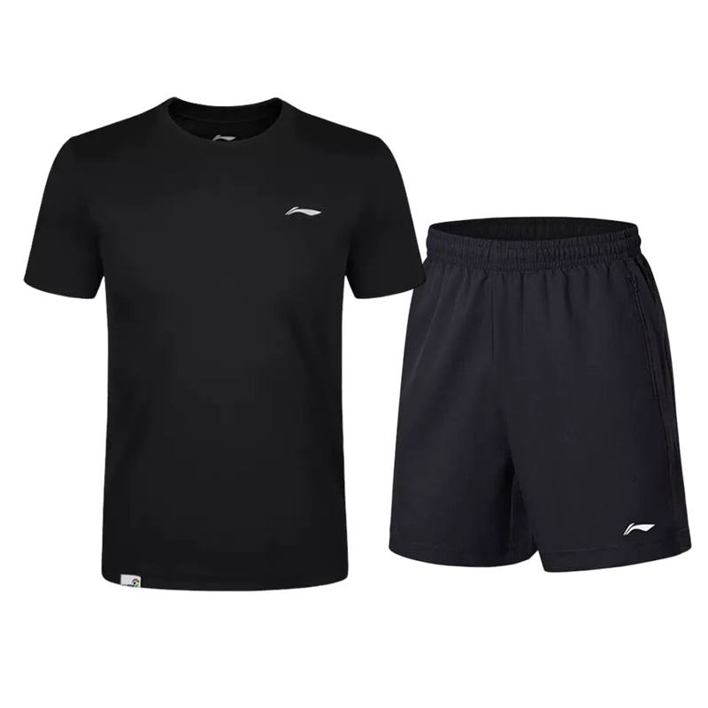Li-Ning Li Ning Casual Sportswear Men's Crew Neck Moderate