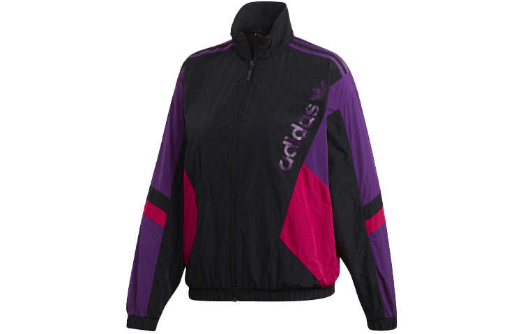 Adidas Originals Jackets Women's Multicolor Stand Collar Moderate Other