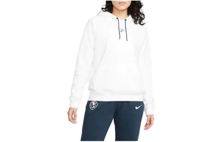 Nike Nike Sweatshirts Women's White Hooded Moderate Regular