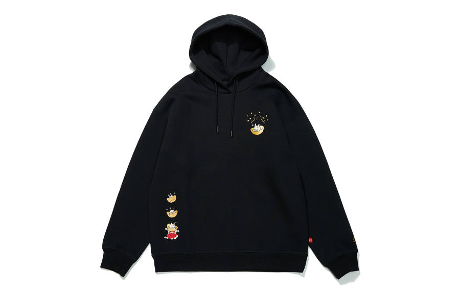 Li-Ning Li Ning Sports Trendy Collection Earning Money Every Day Collection Sweatshirt Women's Black