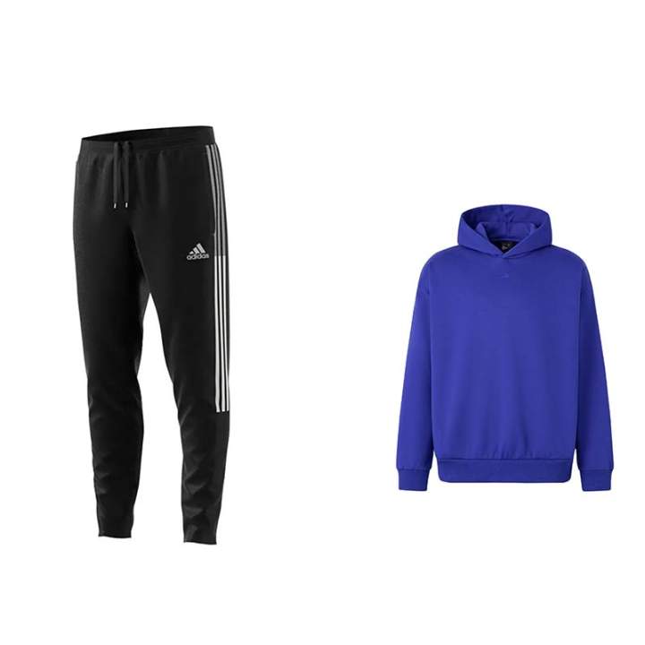 Adidas Adidas Sweatshirt Sets Men's Hooded Moderate