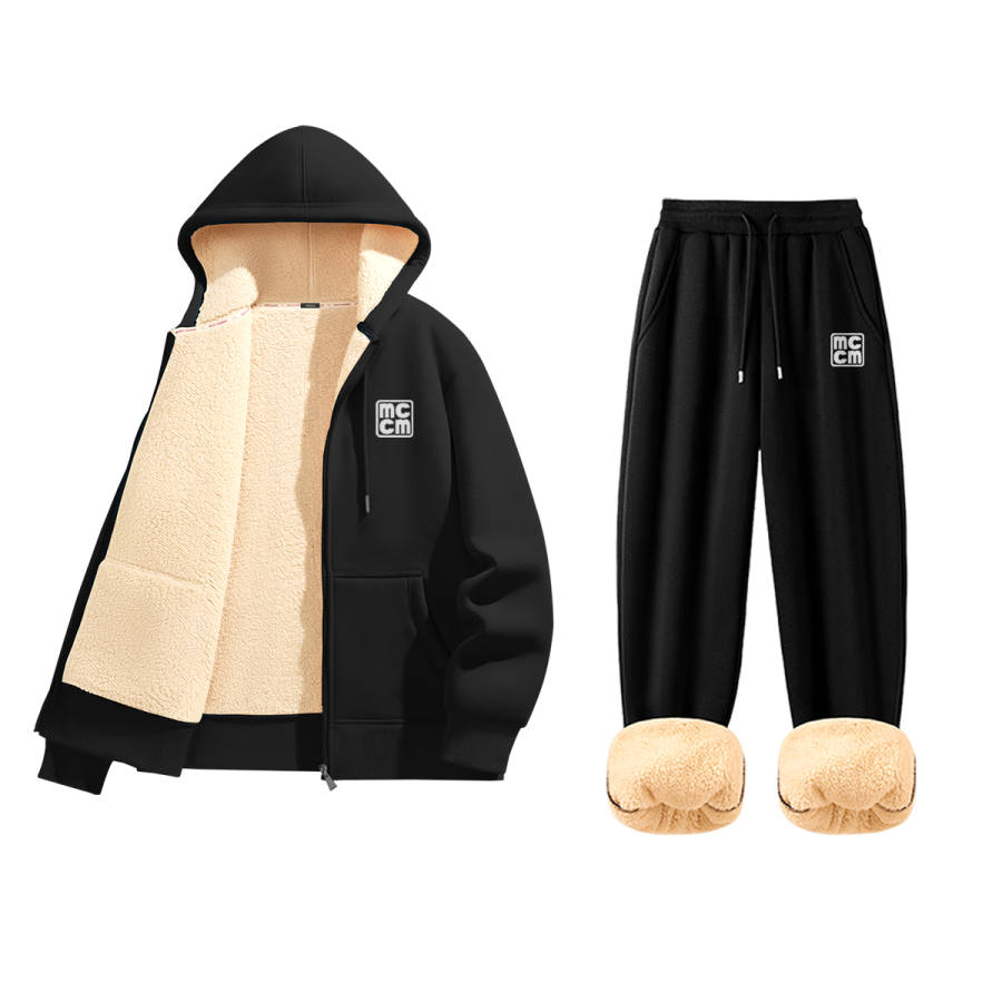 MINISO MINISO Sweatshirt Sets Unisex Hooded Thickened