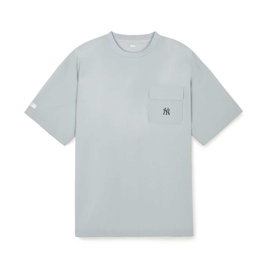 MLB MLB Drop Shoulder Sleeve T Shirt Women's Light Gray