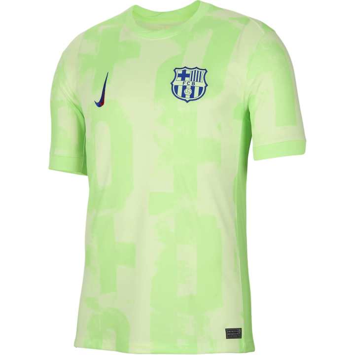 Nike Nike Barcelona FW24 Soccer Jersey Men's Light Yellow
