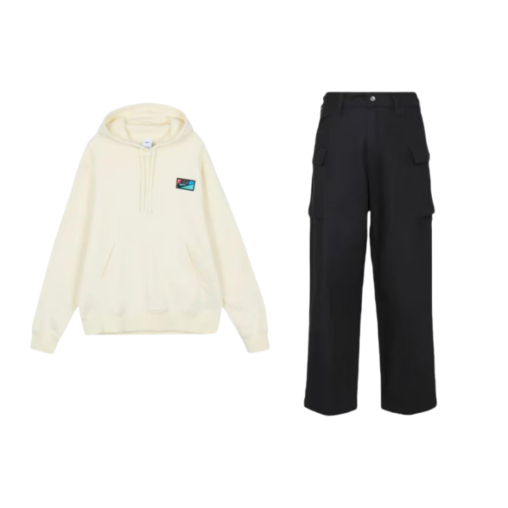 Nike Nike Sweatshirt Sets Men's Hooded Moderate