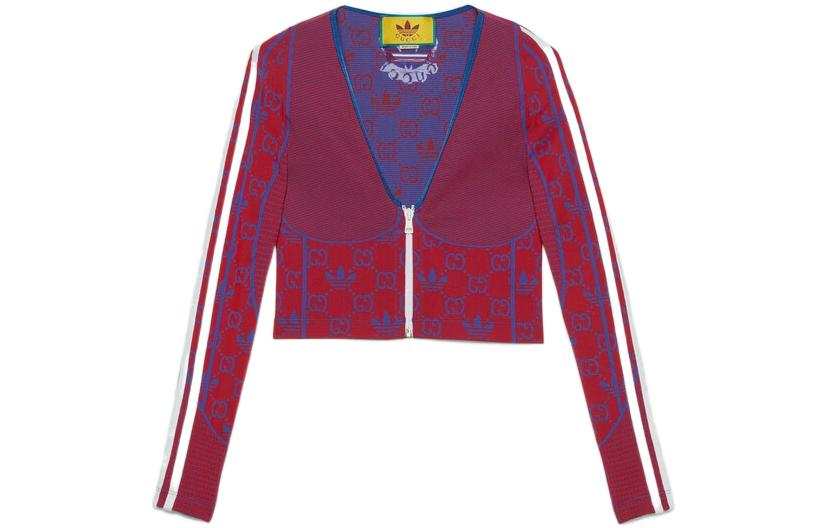 GUCCI x Adidas Originals Sweatshirt Women's Red