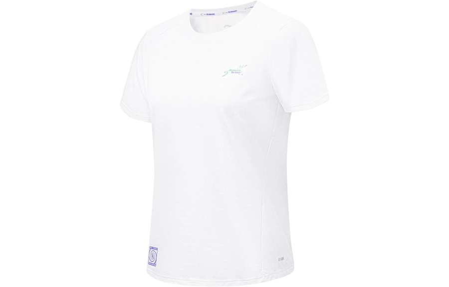 Li-Ning Li Ning Running Collection T Shirt Women's Standard White