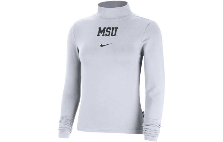 Nike Nike Michigan State Essential Women's Nike College Long Sleeve Mock Top
