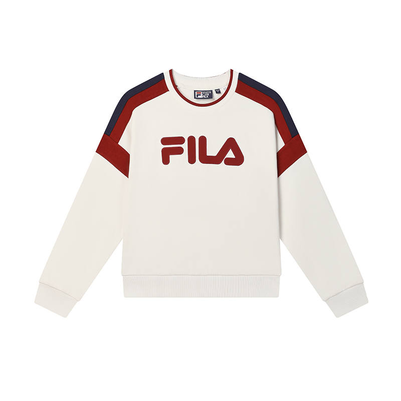 FILA ORIGINALE Sweatshirt Women's Fresh Ivory