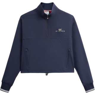 Wilson DAVENPORT Sweatshirt Women's Marine Blue