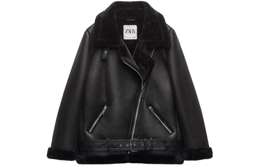 ZARA Jackets Women's Black Moderate