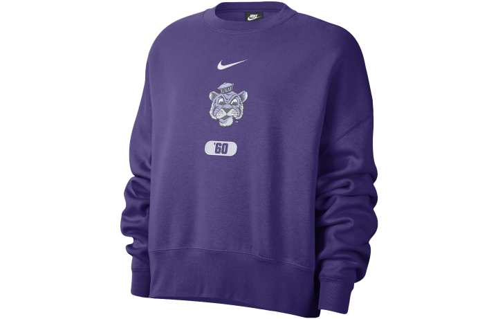 Nike Nike Sweatshirts Women's Purple Crew Neck Moderate Regular