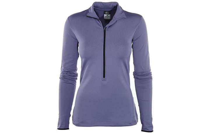 Nike Nike T Shirts Women's Purple Stand Collar Moderate Other