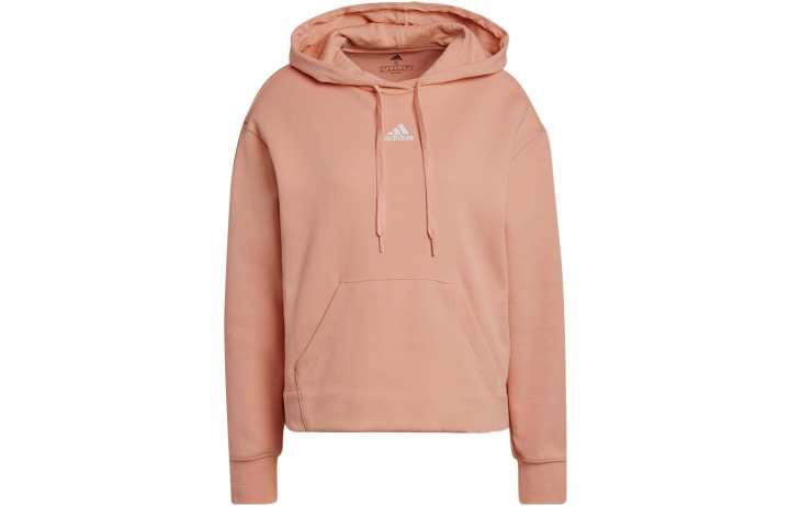 Adidas Adidas Sweatshirts Women's Pink Hooded Moderate Regular