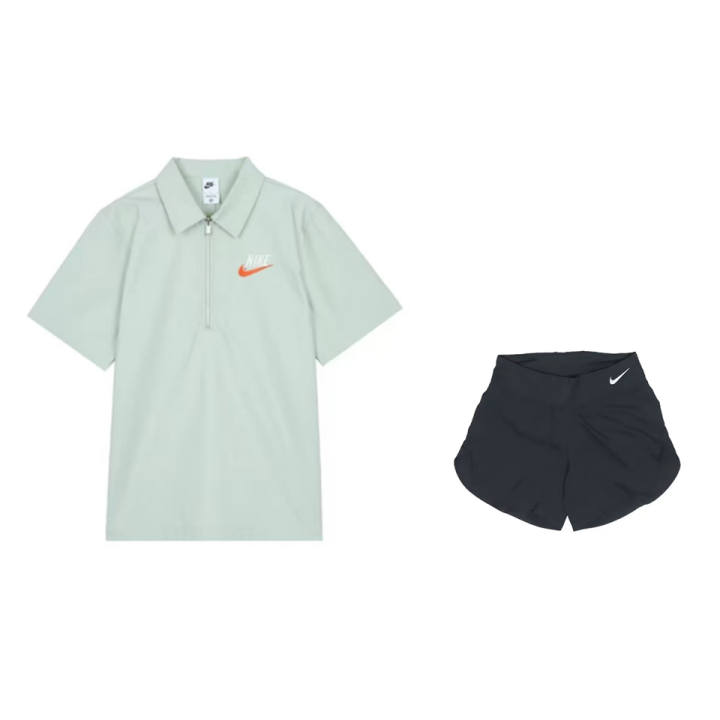 Nike Nike Casual Sportswear Unisex Polo Collar Moderate